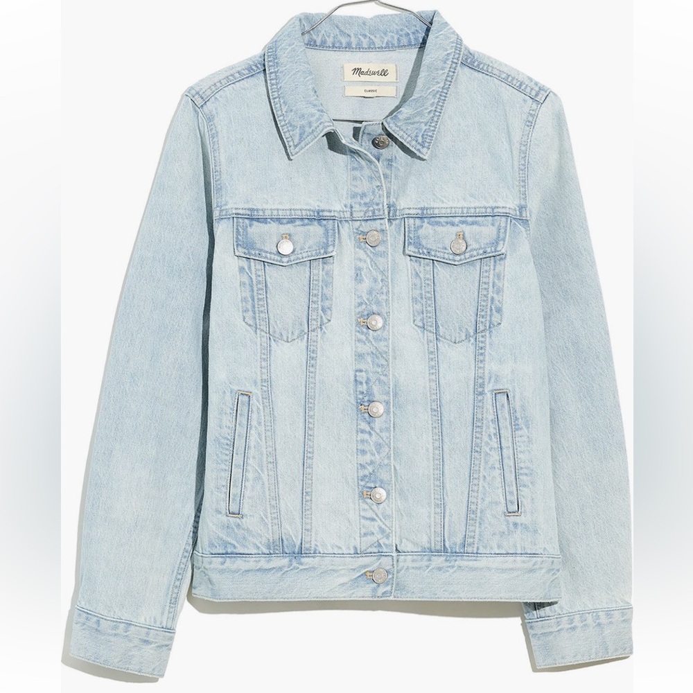 Madewell Westlawn Wash Denim Jacket